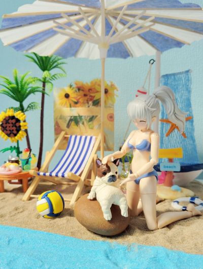 30MS 发型配件7 全4种  马尾5[白色1]