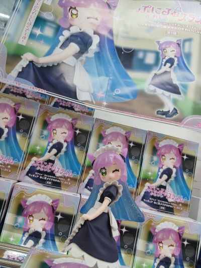 《噗妮露是可爱史莱姆》动画版珍藏人偶 打扮成猫耳女仆的可爱噗妮露