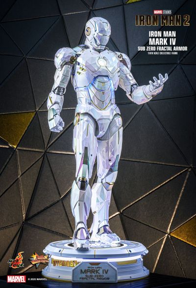 《钢铁侠2》钢铁侠Mark4(极地几何版) 1:6比例合金珍藏人偶