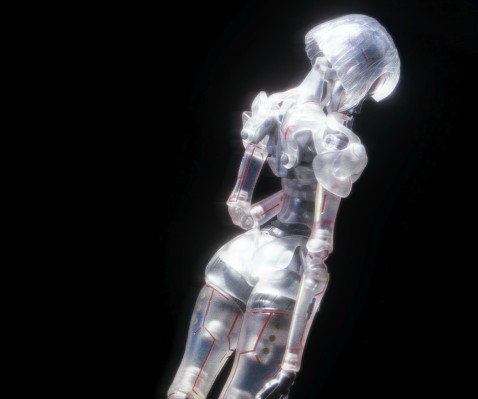 GK01FEC1 1/12 AI代理人-仕女型C1 透明版