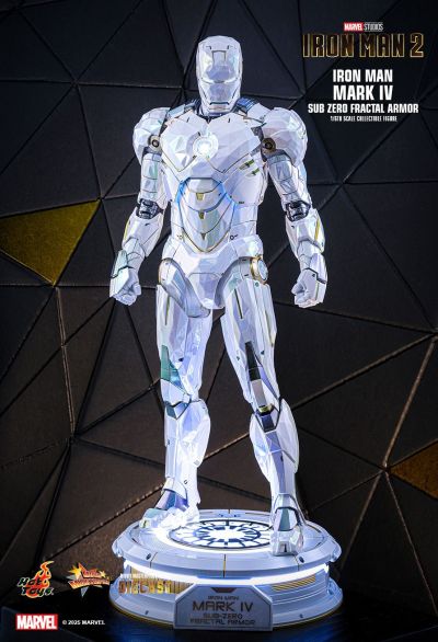 《钢铁侠2》钢铁侠Mark4(极地几何版) 1:6比例合金珍藏人偶