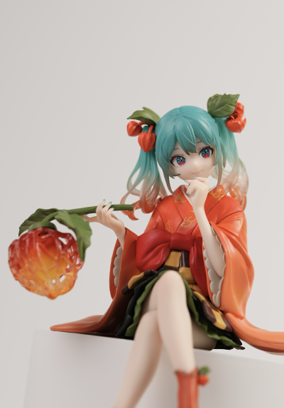 初音未来 压泡面人偶 花仙子系列ー酸浆果仙子ー