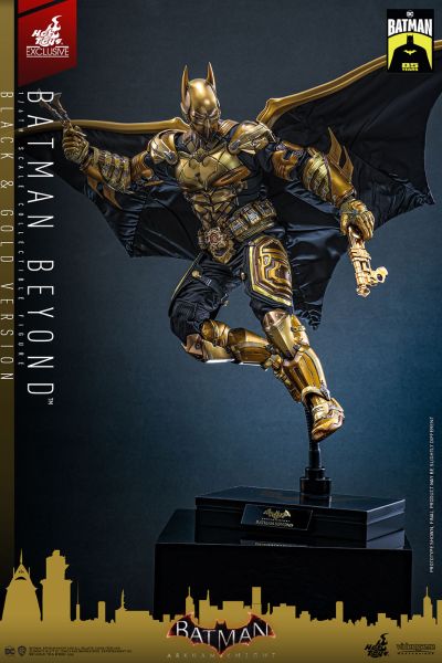 《蝙蝠侠：阿卡姆骑士》未来蝙蝠侠（黑金色版）1:6比例珍藏人偶