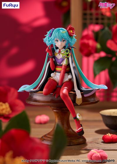 初音未来 压泡面人偶 花仙子系列-山茶花仙子-
