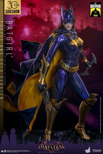《蝙蝠侠：阿卡姆骑士》蝙蝠女（紫金色版）1:6比例珍藏人偶