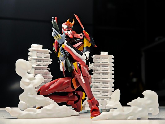 布鲁可超动积木人-传奇版-新世纪福音战士2号机