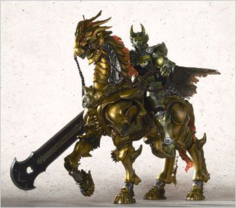 牙狼系列 换装铠甲与剧中道具第四作 魔戒骑士牙狼（大河版）+魔导马轰天+魔导沙漏