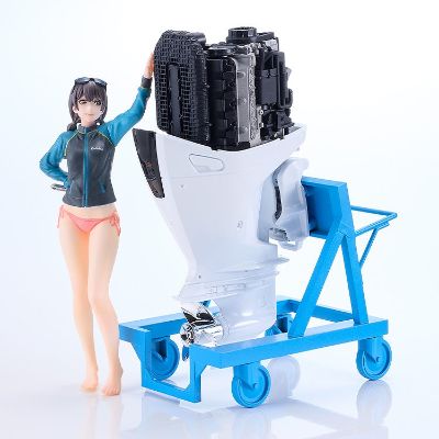 PLAMAX MF-97 minimum factory Minori with Honda 船外机 BF350 Grand Prix White