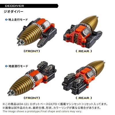 DA-121 机器人基地 GX/FD 〈舰载机器套装〉