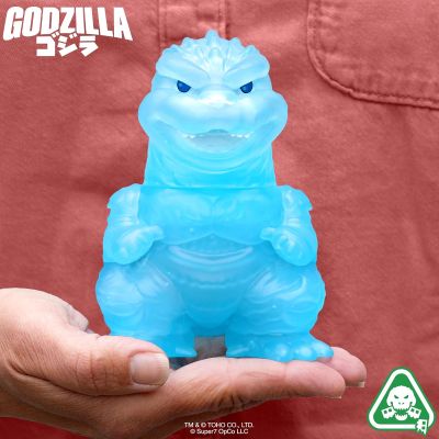 Fun! Fun! 5 英寸东宝哥斯拉动作人偶 哥斯拉-1.0（蓝色透明款）