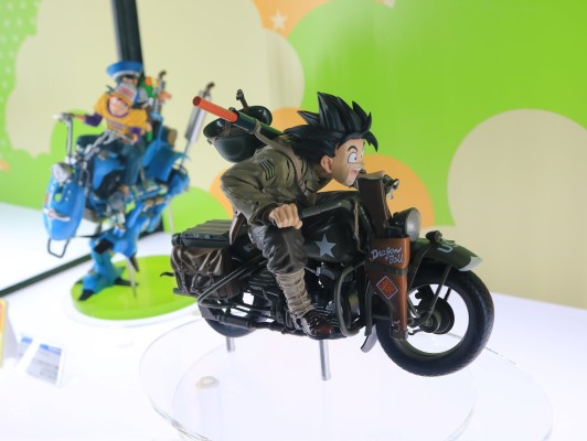 DESKTOP REAL McCOY EX 龙珠Z 孙悟空＆军用摩托车