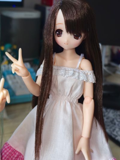 POD019-ACR Sarah's a la Mode 艾丽莎/甜蜜时光穿搭套装~深棕色头发~(AZONE网上商店限定)