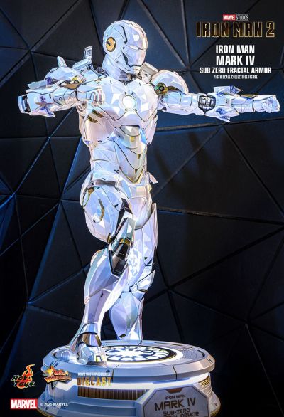 《钢铁侠2》钢铁侠Mark4(极地几何版) 1:6比例合金珍藏人偶