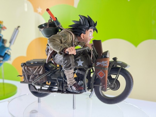 DESKTOP REAL McCOY EX 龙珠Z 孙悟空＆军用摩托车