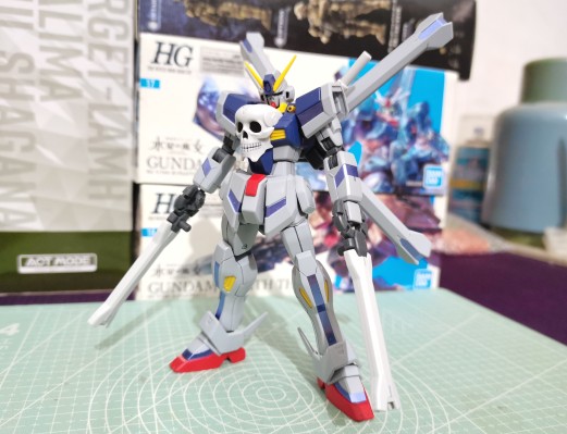 HGBF 1/144 高达创战者 XM-X9999 魔王骷髅高达