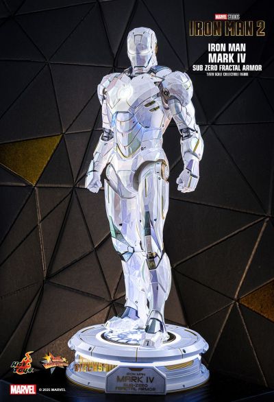 《钢铁侠2》钢铁侠Mark4(极地几何版) 1:6比例合金珍藏人偶