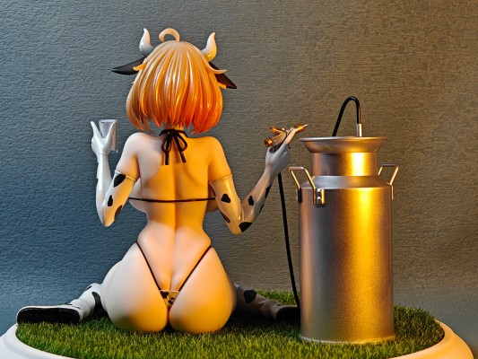 兔女郎服装计划 索菲亚· F· 希琳 奶牛纹比基尼