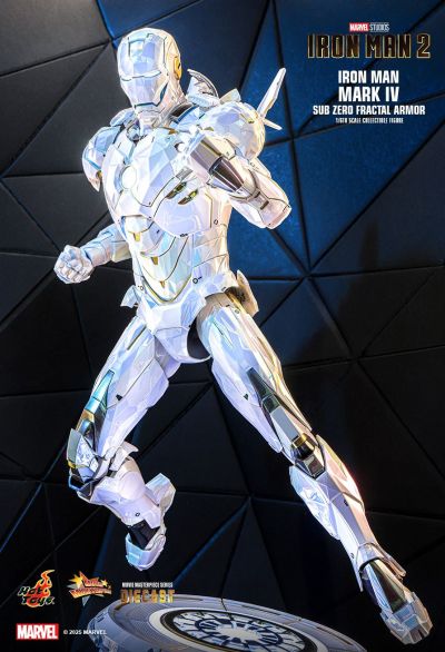 《钢铁侠2》钢铁侠Mark4(极地几何版) 1:6比例合金珍藏人偶