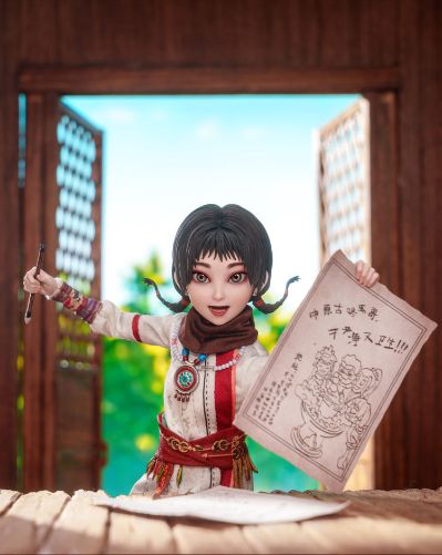 萤勾 1/6比例珍藏可动人偶