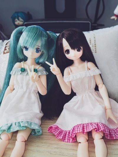 POD019-ACR Sarah's a la Mode 艾丽莎/甜蜜时光穿搭套装~深棕色头发~(AZONE网上商店限定)