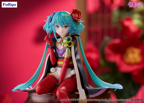 初音未来 压泡面人偶 花仙子系列-山茶花仙子-