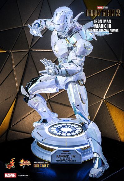 《钢铁侠2》钢铁侠Mark4(极地几何版) 1:6比例合金珍藏人偶
