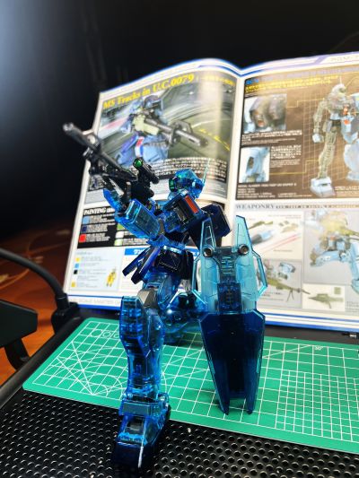 MG 机动战士高达0080 口袋里的战争 RGMｰ79SP 狙击型吉姆II Clear Color 