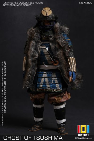 101TOYS 1/6 NO.KN023 新起点系列 GHOST OF TSUSHIMA 武士三人套装