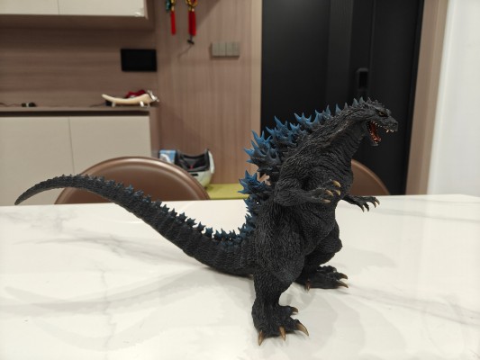 东宝大怪兽系列 酒井裕司造型 哥斯拉2000 研究雏形 X-PLUS限定版