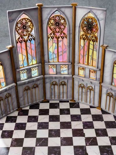大教堂 - 圣礼堂背景摆件