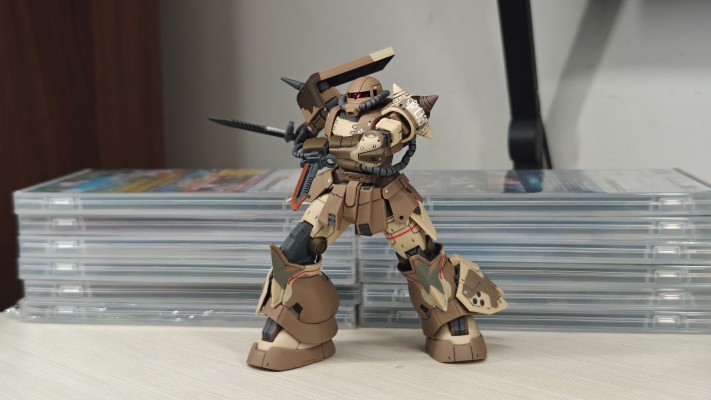 HG 机动战士高达 库库鲁斯·多安的小岛  地表高机动型扎古（艾格巴专用）