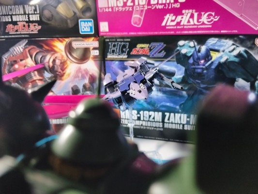 HGUC 1/144 	机动战士高达UC  MSN-001A1 德尔塔Plus