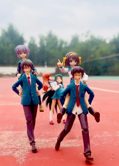 figma#018 凉宫春日的忧郁 鹤屋 校服