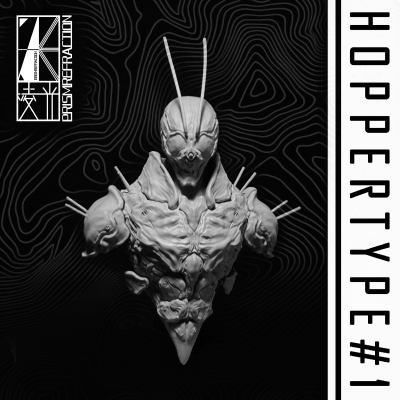 蝗虫型一号 半身像