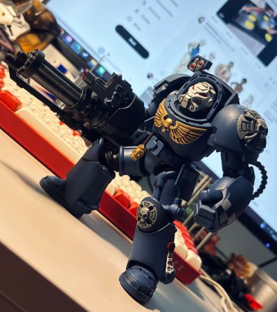 战锤40000 极限战士 终结者小队 配备突击炮的终结者