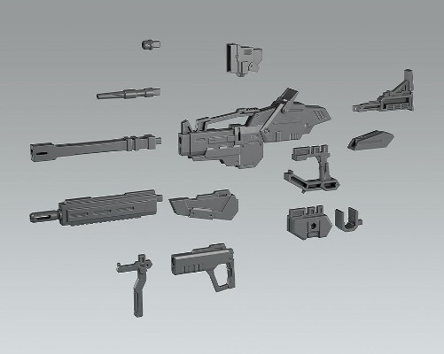MODEROID 武器套组01 from Titanomachia SIDE:CE
