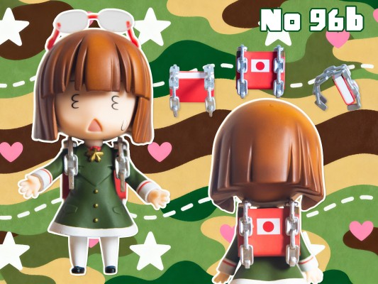 粘土人 #96-B 魔法海军陆战队 自卫碳（陆上防卫版）