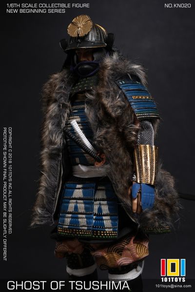 101TOYS 1/6 NO.KN023 新起点系列 GHOST OF TSUSHIMA 武士三人套装
