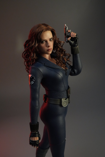 电影杰作系列-《钢铁侠2》黑寡妇 植发版 1/6比例珍藏人偶