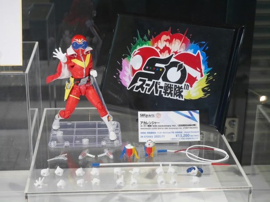 S.H.Figuarts（真骨雕制法） 红色连者 超级战队50周年纪念版（首发专属底座配套款）（暂译）