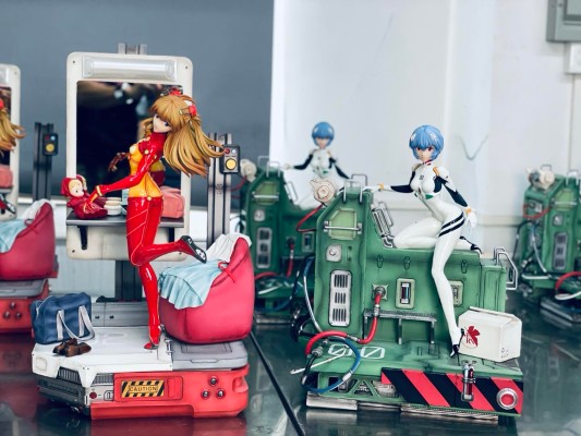 新世纪福音战士 正版收藏级雕像 凌波零