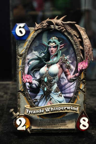 炉石传说 希尔瓦娜斯·风行者 卡牌艺术相框