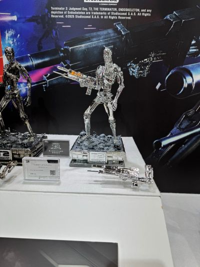 Build Art Masterline 终结者2 T-800 终结者金属骷髅