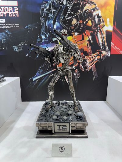 Build Art Masterline 终结者2 T-800 终结者金属骷髅