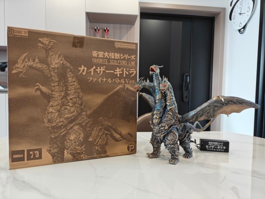 东宝大怪兽系列 酒井裕司造型 哥斯拉2000 研究雏形 X-PLUS限定版