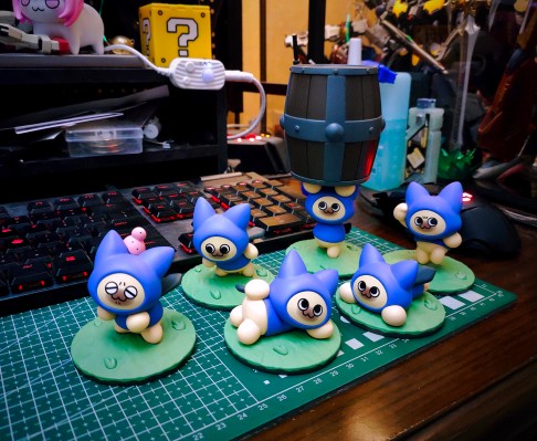 怪物猎人崛起 艾露猫 “猫系列”盒蛋