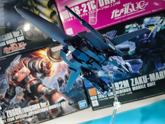 HGUC 1/144 	机动战士高达UC  MSN-001A1 德尔塔Plus
