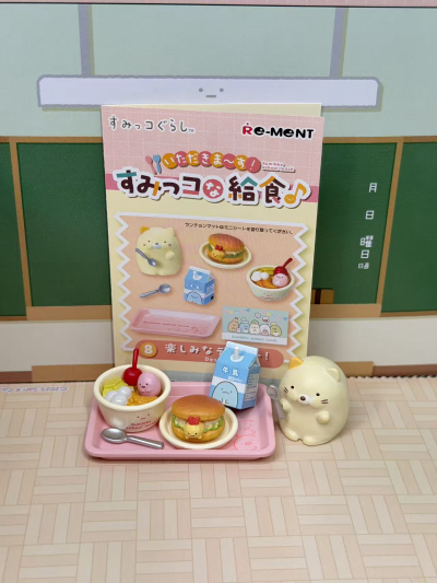 开饭啦！角落小伙伴的校园饭菜♪