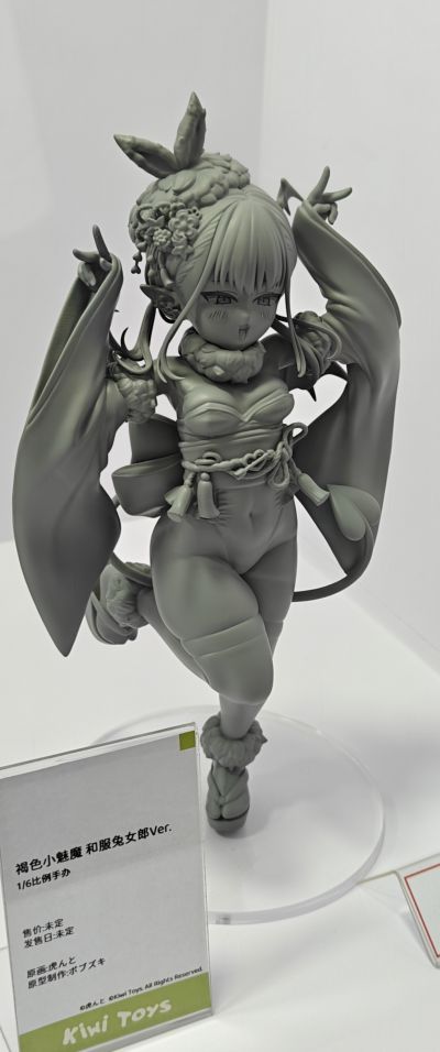 褐色小魅魔 和服兔女郎