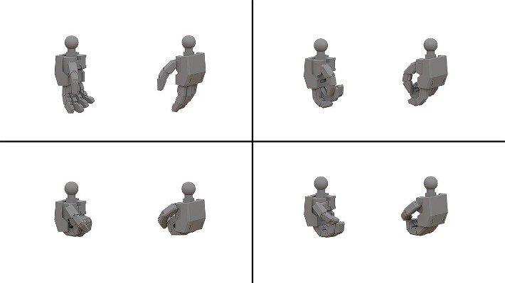 MODEROID T手部套组 角/M from Titanomachia SIDE:CE/MODEROID T手部套组 角/S from Titanomachia SIDE:CE